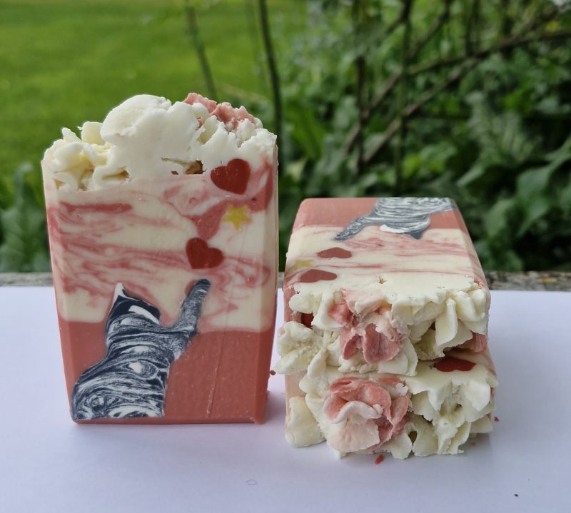 Bomb Shell Goats milk soap