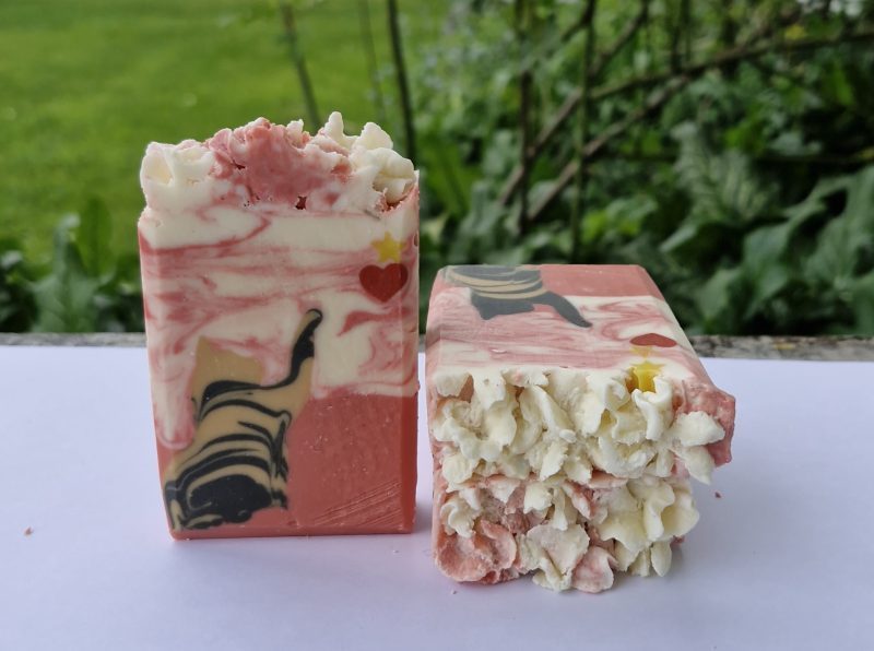 Bomb Shell Goats milk soap