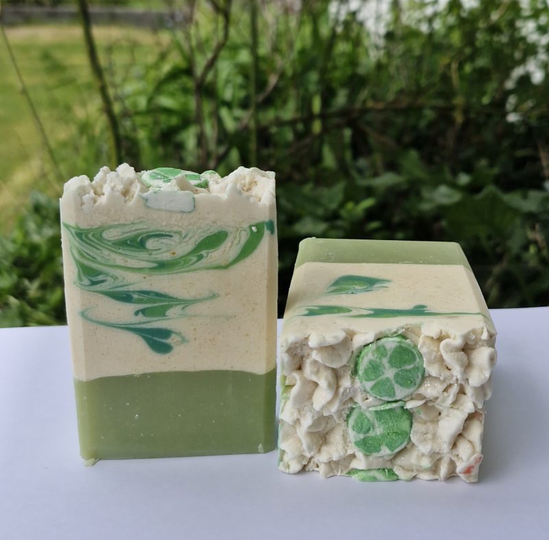 Coconut and Lime Goats milk Soap