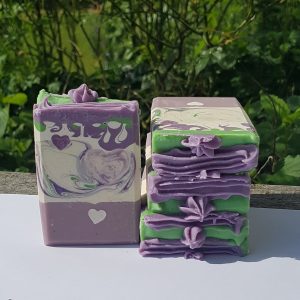 Lavender goats milk soap
