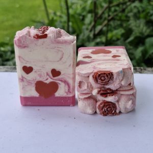 Victorian Rose goats milk soap