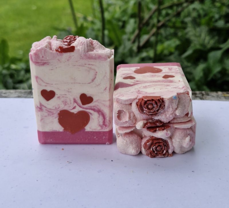 Victorian Rose goats milk soap