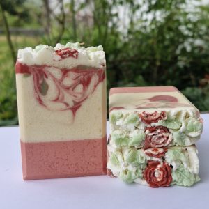 Victorian Rose goats milk soap