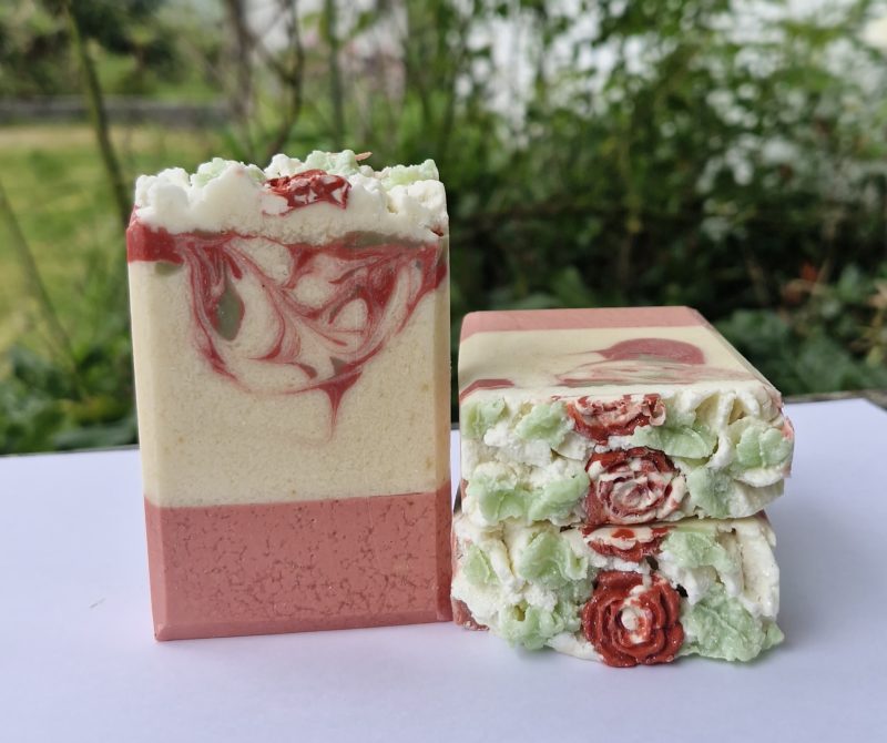 Victorian Rose goats milk soap