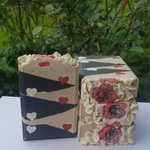 black opium goats milk soap