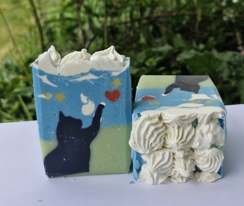 Bomb Shell Goats milk soap